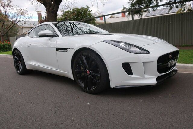 Used Jaguar F-TYPE X152 MY16 Coupe Prospect, 2015 Jaguar F-TYPE X152 MY16 Coupe White 8 Speed Sports Automatic Coupe