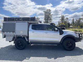 2017 Ford Ranger PX MkII XLT Double Cab Silver 6 Speed Sports Automatic Utility.