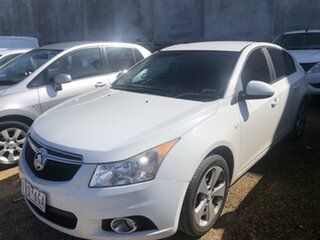 2014 Holden Cruze JH MY14 Equipe White 6 Speed Automatic Hatchback.