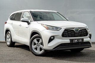 2023 Toyota Kluger Axuh78R GX eFour White 6 Speed Constant Variable Wagon Hybrid.