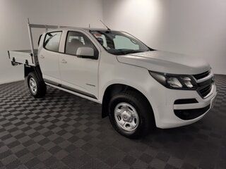 2019 Holden Colorado RG MY20 LS Crew Cab 4x2 White 6 speed Automatic Cab Chassis.