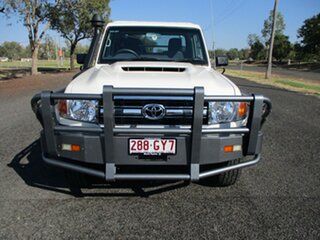 2022 Toyota Landcruiser 70 Series Vdjl79R LC79 GXL French Vanilla 5 Speed Manual Cab Chassis