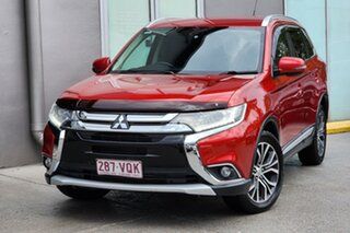 2015 Mitsubishi Outlander ZK MY16 XLS 4WD Red 6 Speed Sports Automatic Wagon.