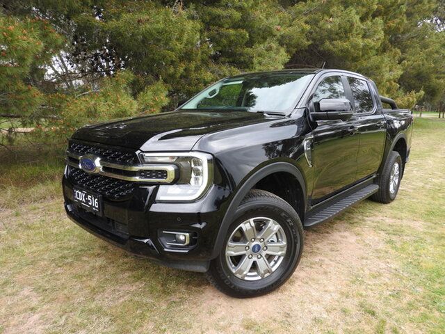 Used Ford Ranger PY 2022MY XLT Bendigo, 2022 Ford Ranger PY 2022MY XLT Black 10 Speed Sports Automatic Double Cab Pick Up