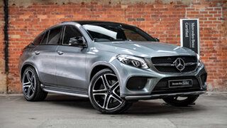 2017 Mercedes-Benz GLE-Class C292 807MY GLE43 AMG Coupe 9G-Tronic 4MATIC Selenite Grey 9 Speed.