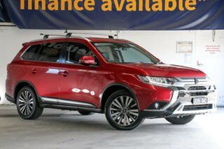 2018 Mitsubishi Outlander ZL MY19 LS 2WD Red 6 Speed Constant Variable Wagon.