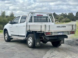 2013 Holden Colorado RG MY13 LX Crew Cab White 6 Speed Sports Automatic Cab Chassis