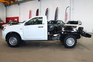 2023 Isuzu D-MAX RG MY23 SX Mineral White 6 Speed Manual Cab Chassis