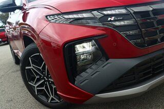 2022 Hyundai Tucson NX4.V1 MY22 Elite AWD N Line Crimson Red 8 Speed Sports Automatic Wagon.