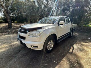 2016 Holden Colorado RG MY16 LS-X Crew Cab White 6 Speed Sports Automatic Utility.