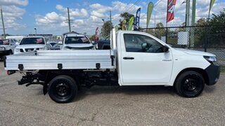 2019 Toyota Hilux TGN121R MY19 Workmate White 5 Speed Manual Cab Chassis