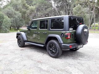 2022 Jeep Wrangler JL MY23 Unlimited Night Eagle Sarge Green (premium) 8 Speed Automatic Hardtop
