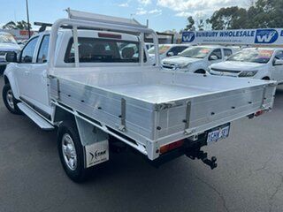 2017 Holden Colorado RG MY17 LS Crew Cab 4x2 White 6 Speed Sports Automatic Cab Chassis.