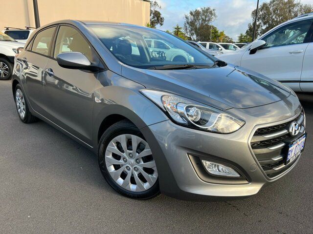 Used Hyundai i30 GD4 Series II MY17 Active East Bunbury, 2016 Hyundai i30 GD4 Series II MY17 Active Grey 6 Speed Sports Automatic Hatchback