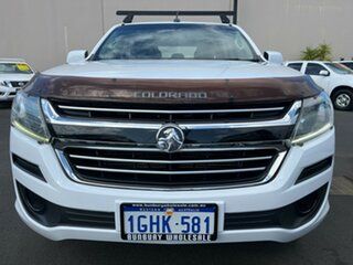 2017 Holden Colorado RG MY17 LS Crew Cab 4x2 White 6 Speed Sports Automatic Cab Chassis