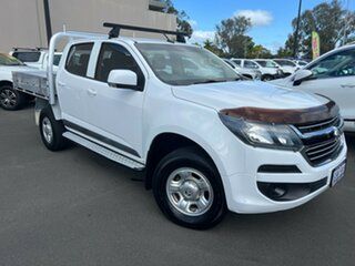 2017 Holden Colorado RG MY17 LS Crew Cab 4x2 White 6 Speed Sports Automatic Cab Chassis.