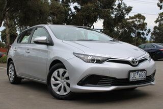 2016 Toyota Corolla ZRE182R Ascent S-CVT Silver 7 Speed Constant Variable Hatchback.