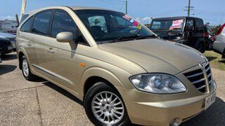 2007 Ssangyong Stavic A100 07 Upgrade SV270 Sports Gold 5 Speed Automatic Wagon.