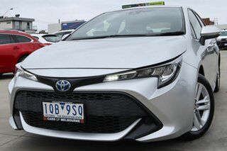 2019 Toyota Corolla ZWE211R Ascent Sport E-CVT Hybrid Silver 10 Speed Constant Variable Hatchback.