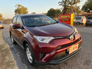 2017 Toyota RAV4 ZSA42R GX 2WD Red 7 Speed Constant Variable Wagon.