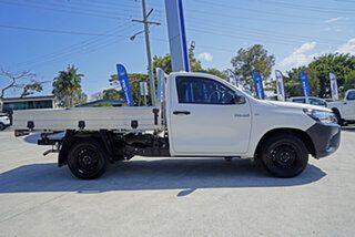 2022 Toyota Hilux TGN121R Workmate 4x2 White 6 Speed Sports Automatic Cab Chassis