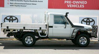 2022 Toyota Landcruiser 70 Series VDJ79R GXL French Vanilla 5 Speed Manual Cab Chassis