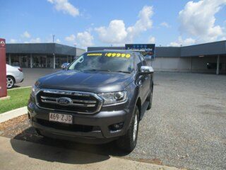 2019 Ford Ranger PX MkIII 2020.25MY XLT Grey 10 Speed Sports Automatic Double Cab Pick Up.