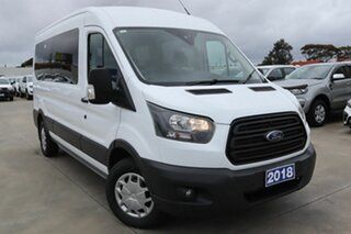 2018 Ford Transit VO 2017.75MY 410L Mid Roof White 6 Speed Manual Bus