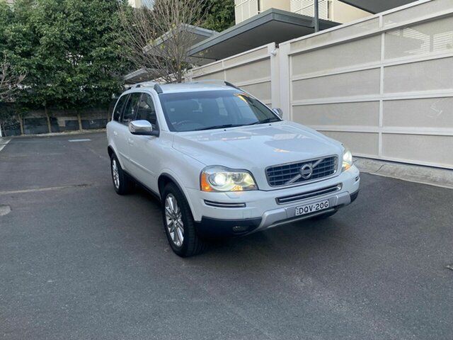 Used Volvo XC90 P28 MY11 V8 Geartronic Executive Zetland, 2011 Volvo XC90 P28 MY11 V8 Geartronic Executive White 6 Speed Sports Automatic Wagon
