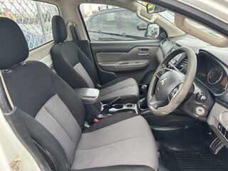 2016 Mitsubishi Triton MQ MY17 GLX 4x2 White 6 Speed Manual Cab Chassis
