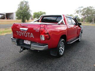 2015 Toyota Hilux GUN126R SR5 Double Cab Olympia Red 6 Speed Manual Utility.