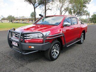 2015 Toyota Hilux GUN126R SR5 Double Cab Olympia Red 6 Speed Manual Utility