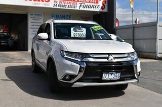 2015 Mitsubishi Outlander ZK MY16 Exceed (4x4) White 6 Speed Automatic Wagon