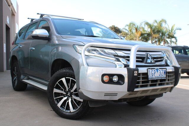 Used Mitsubishi Pajero Sport QE MY16 Exceed West Footscray, 2016 Mitsubishi Pajero Sport QE MY16 Exceed Grey 8 Speed Sports Automatic Wagon
