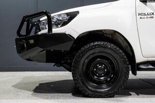 2020 Toyota Hilux GUN126R MY19 Upgrade SR (4x4) White 6 Speed Automatic Double Cab Chassis