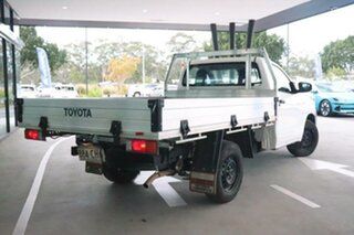 2021 Toyota Hilux TGN121R Workmate 4x2 Glacier White 6 Speed Sports Automatic Cab Chassis
