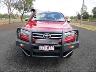 2015 Toyota Hilux GUN126R SR5 Double Cab Olympia Red 6 Speed Manual Utility