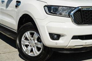 2021 Ford Ranger PX MkIII 2021.75MY XLT Hi-Rider White 10 Speed Sports Automatic Double Cab Pick Up.