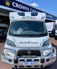 2021 Ovation Avan Campers Fiat Ducato White Motor Home.