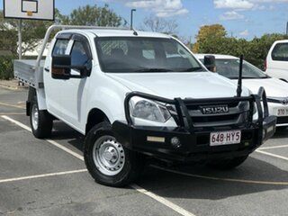 2016 Isuzu D-MAX MY17 SX Crew Cab 4x2 High Ride White 6 Speed Sports Automatic Cab Chassis