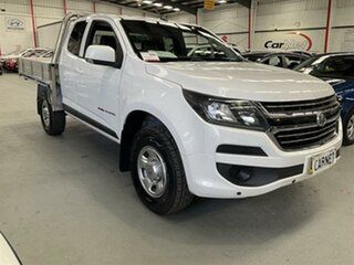 2017 Holden Colorado RG MY18 LS (4x4) White 6 Speed Manual Space Cab Chassis