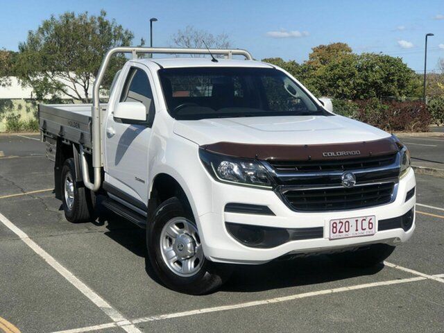 Used Holden Colorado RG MY20 LS 4x2 Chermside, 2019 Holden Colorado RG MY20 LS 4x2 White 6 Speed Sports Automatic Cab Chassis