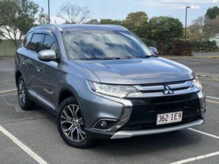 2015 Mitsubishi Outlander ZK MY16 XLS 2WD Grey 6 Speed Constant Variable Wagon.