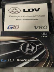 2016 LDV G10 SV7C White 5 Speed Manual Van