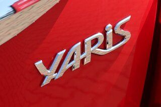 2016 Toyota Yaris NCP130R Ascent Super Red V/cert 4 Speed Automatic Hatchback