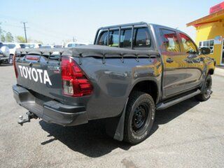 2019 Toyota Hilux GUN126R SR Double Cab Grey 6 Speed Sports Automatic Cab Chassis