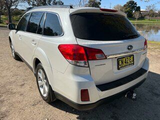 2013 Subaru Outback B5A MY13 2.5i Lineartronic AWD White 6 Speed Constant Variable Wagon