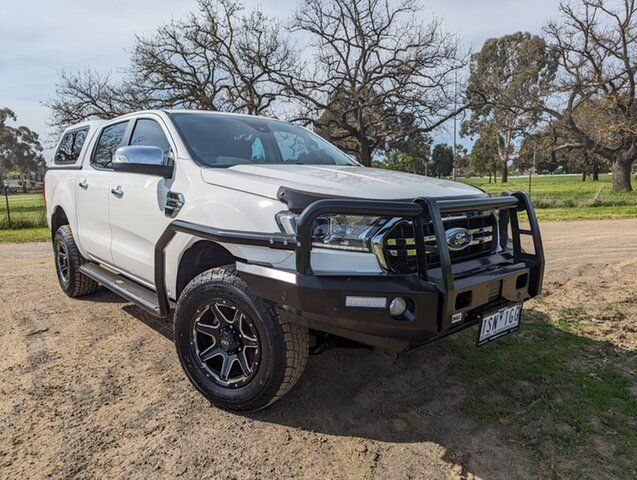Used Ford Ranger PX MkIII 2020.75MY XLT Bendigo, 2020 Ford Ranger PX MkIII 2020.75MY XLT White 10 Speed Sports Automatic Double Cab Pick Up