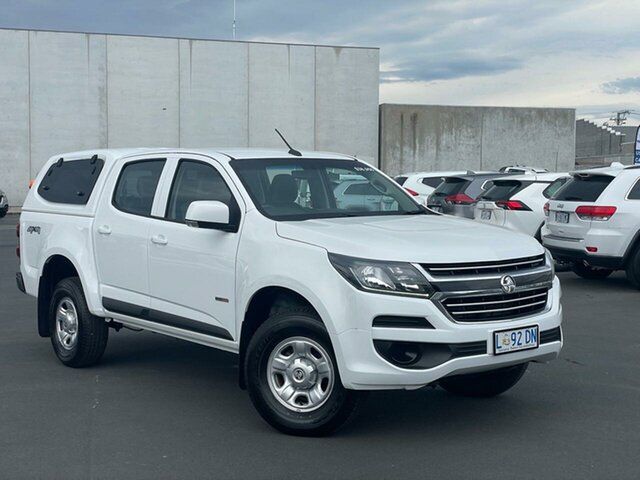 Used Holden Colorado RG MY20 LS Pickup Crew Cab Moonah, 2019 Holden Colorado RG MY20 LS Pickup Crew Cab White 6 Speed Sports Automatic Utility