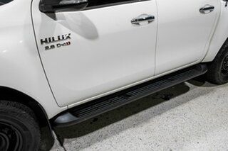 2015 Toyota Hilux GUN126R SR (4x4) White 6 Speed Manual Dual Cab Utility